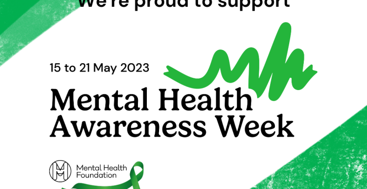 mental health awareness week ribbon