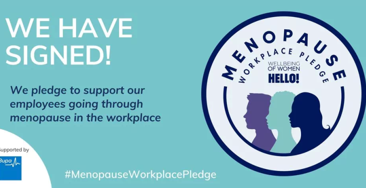 We have signed. We pledge to support our employees going through menopause in the workplace #MenopauseWorkplacePledge