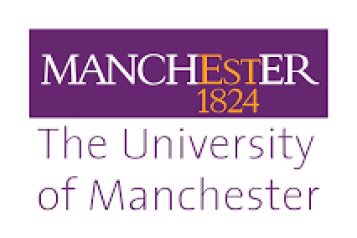 'Manchester 1824 The University of Manchester' The EST in Manchester and 1824 stands out in orange 'EST 1824'  