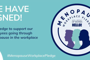 We have signed. We pledge to support our employees going through menopause in the workplace #MenopauseWorkplacePledge