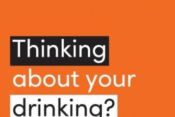 'Think about your drinking? Find out ore about alcohol and you. Alcohol Change UK.' 