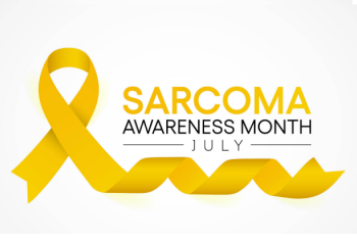 'Sarcoma awareness month July' 