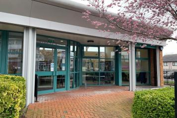 Ditton Library building. 